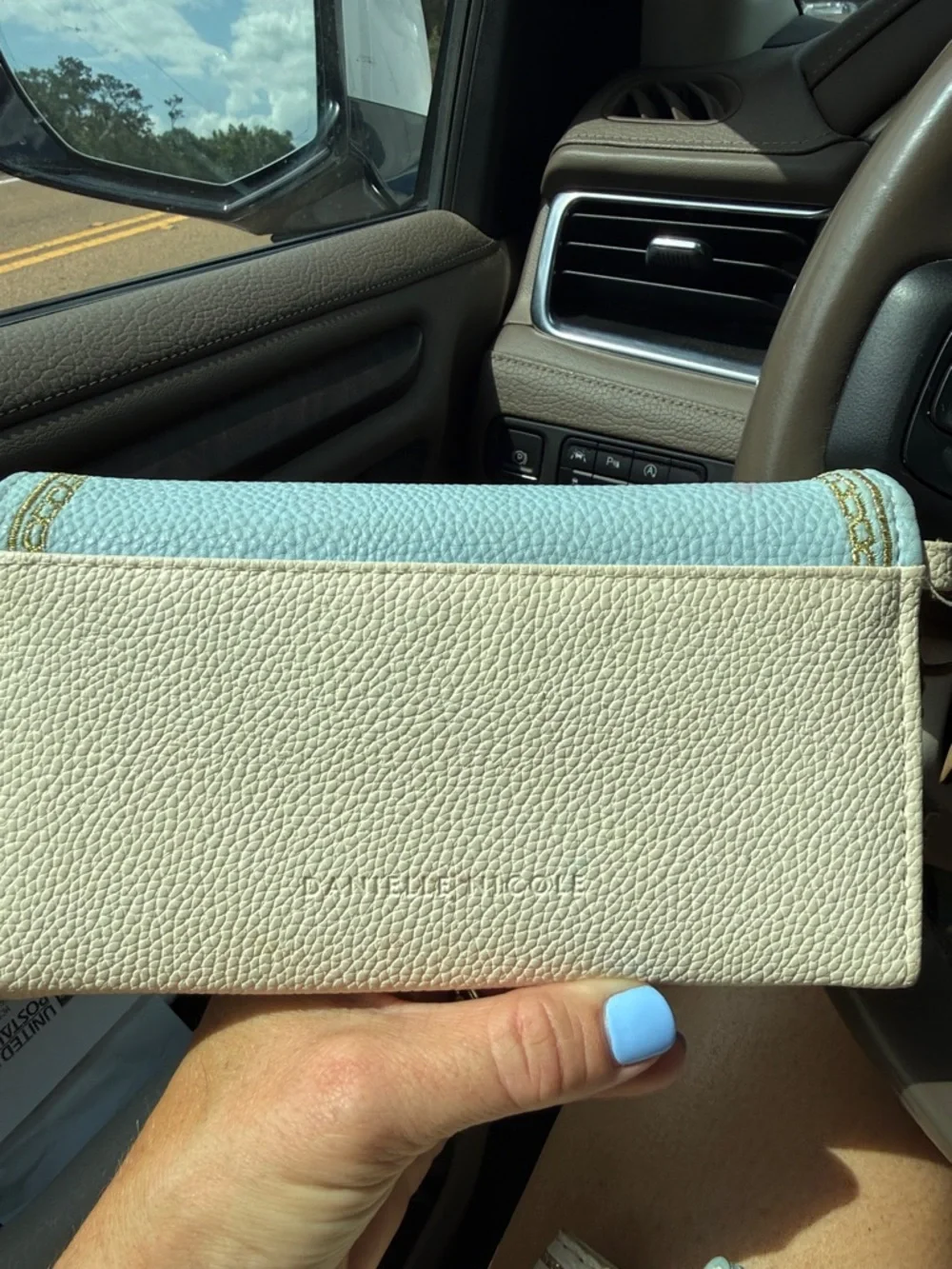 Danielle Nicole legends of Zelda Light Blue & Cream Mini Backpack and wallet - Picture 12 of 12